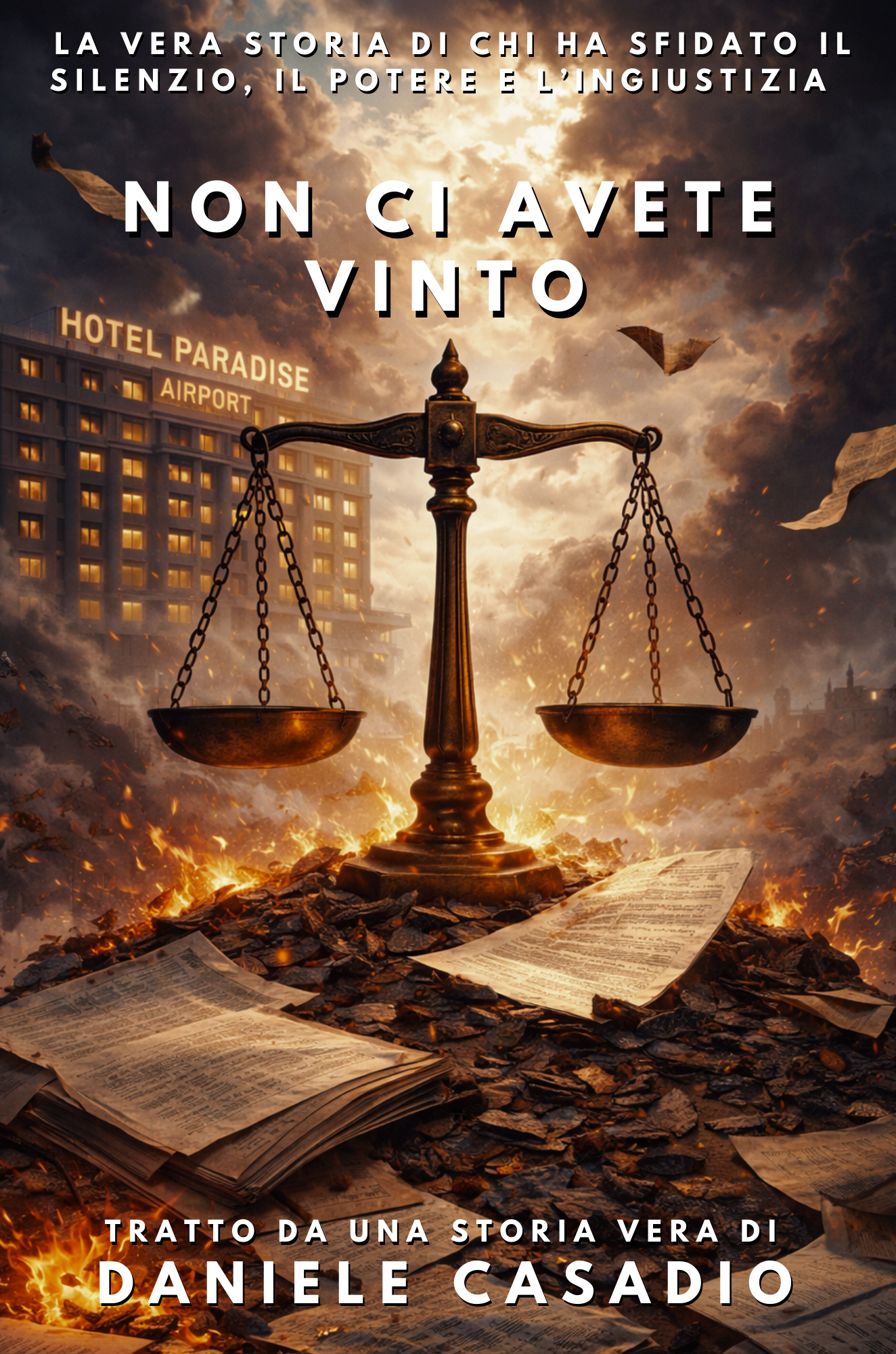 Copertina Non Ci Avete Vinto di Daniele Casadio